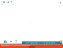 Tablet Screenshot of bhtingenieros.com